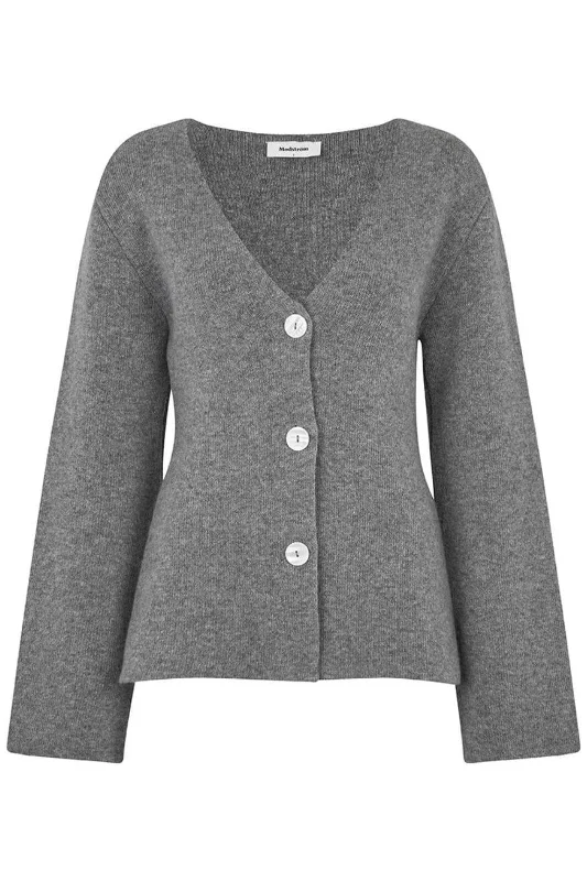 Major Deal Modström - Klaytonmd Cardigan 57908 - 7087 - Grey Melange