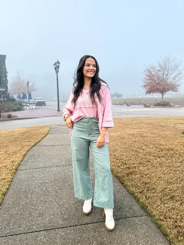 Factory Direct Sale Oversized Textured Top