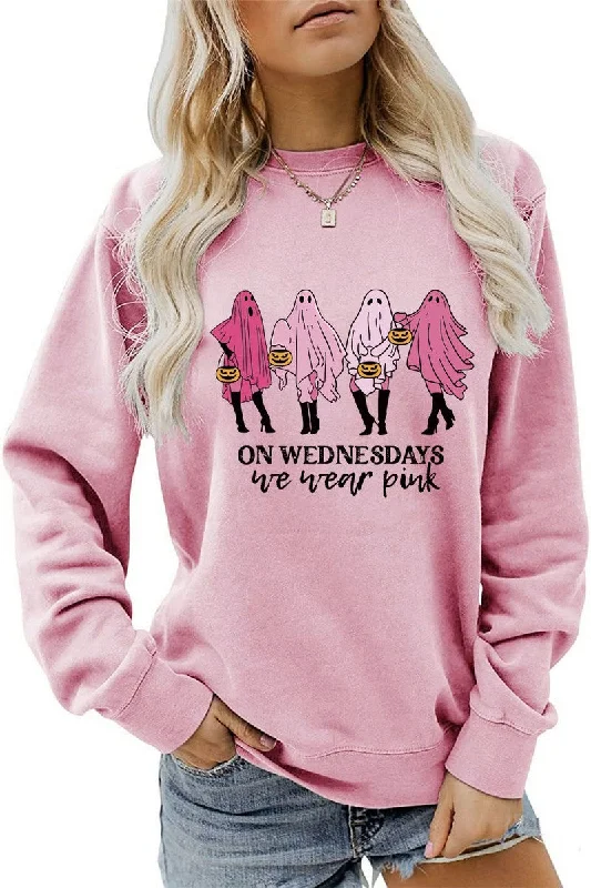 Great Bargains WOMEN HALLOWEEN PRINTING LONG SLEEVE PULLOVER TOP