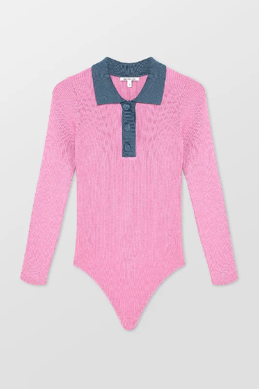 Act Fast Neema Rib Knit Bodysuit
