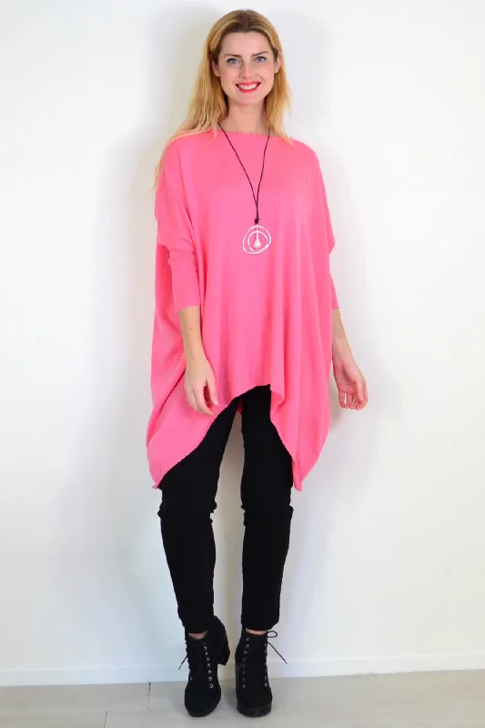 Crazy Savings Bubble Gum Pink Snuggle up Tunic Top