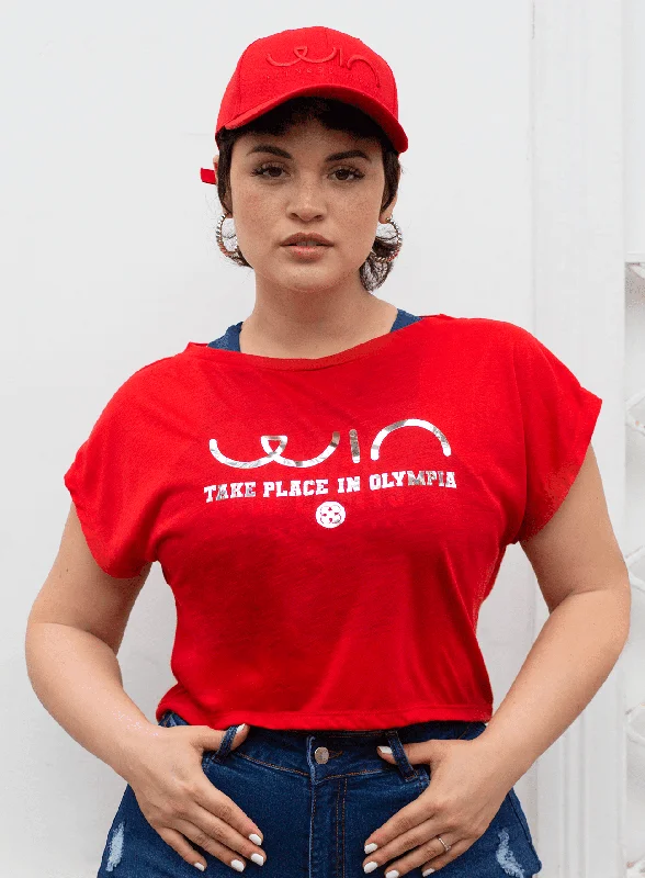Huge Savings T-SHIRT OLYMPIA-RED