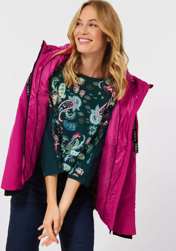 Today’s Deal Cecil Paisley Print Top, Green Multi