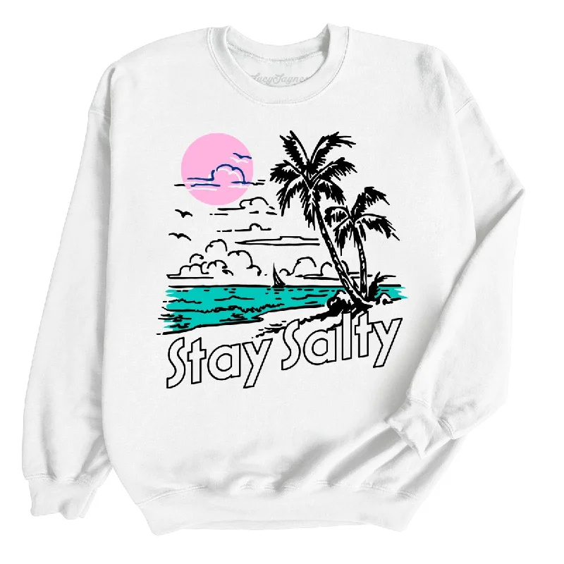 Super Sale Stay Salty Sweatshirt