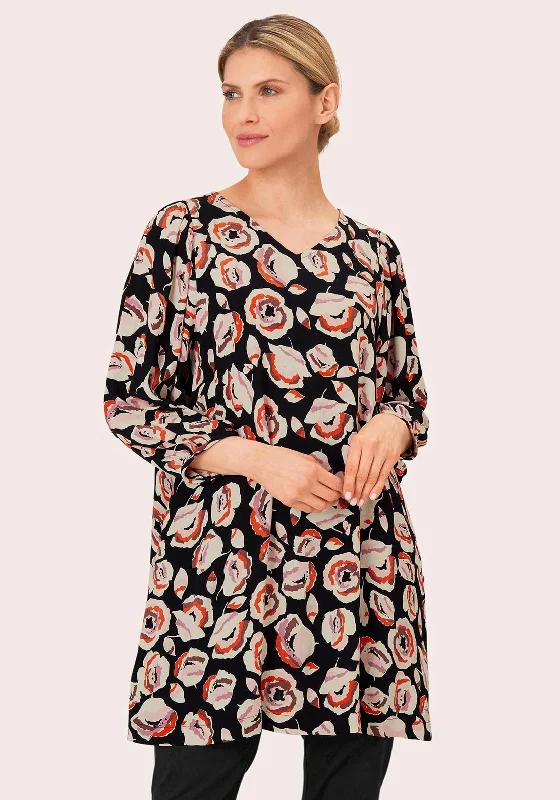 Price Slash Masai Godila Tunic Top, Red Clay
