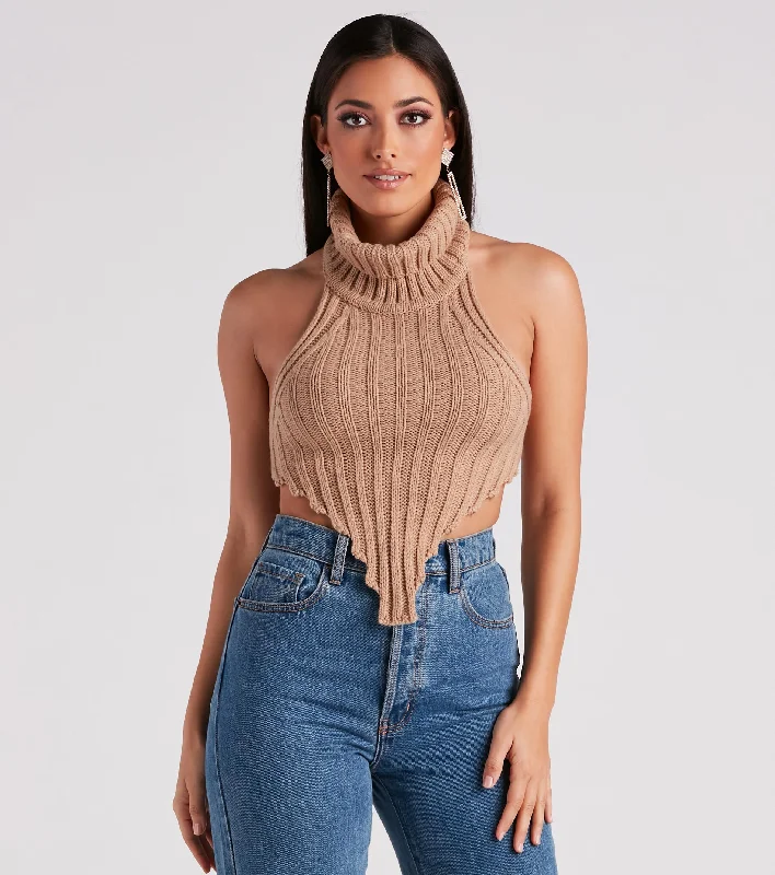 The Best Prices Feisty Lady Turtleneck Sweater Top
