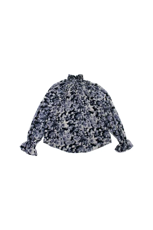 Price Drop Cinq a Sept - Floral Chiffon Blouse