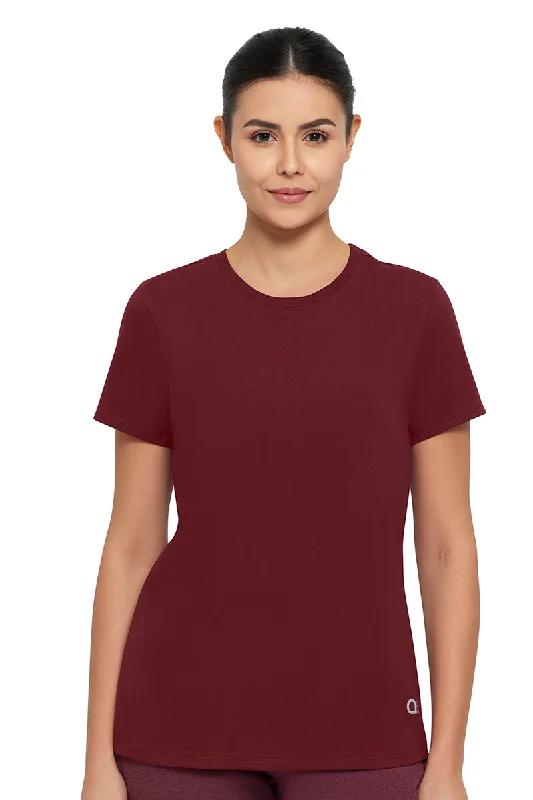 Half Price Essential Crew Neck Tee - Pomegranate
