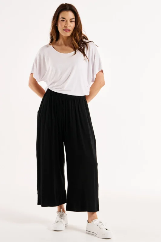 Unwind with Weekend Discounts Astrid Wide Leg Pants - Black