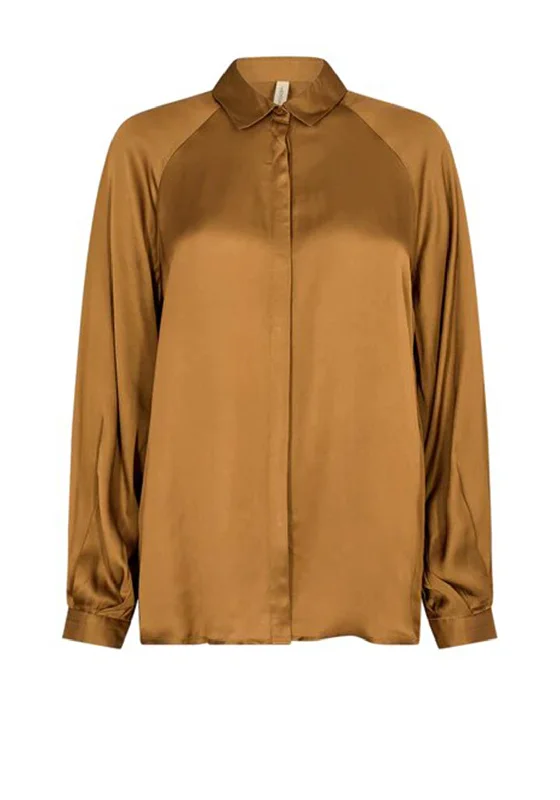 Hurry In Soyaconcept Gerd Shirt, Brown