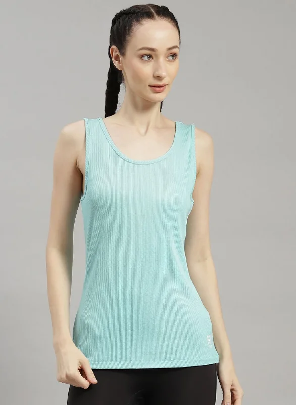 Unbeatable Prices Women Blue Solid Top