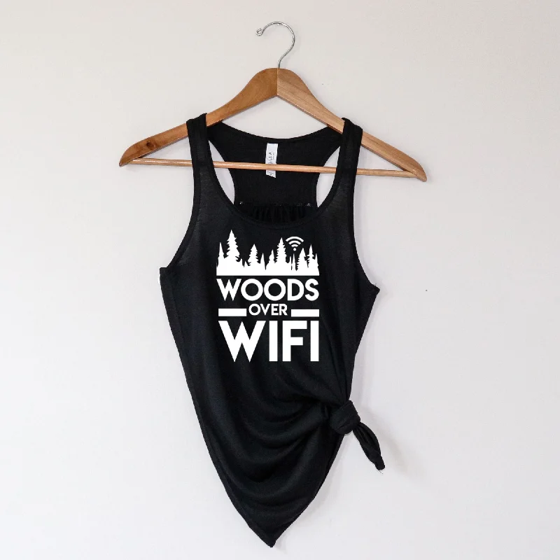 While Supplies Last Woods Over Wifi Tank Top