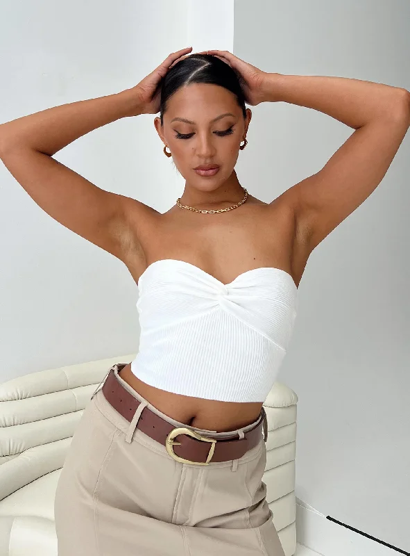 Price Meltdown Kallista Top White