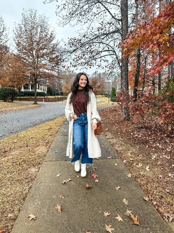 Special Savings Open Front Sweater Cardigan