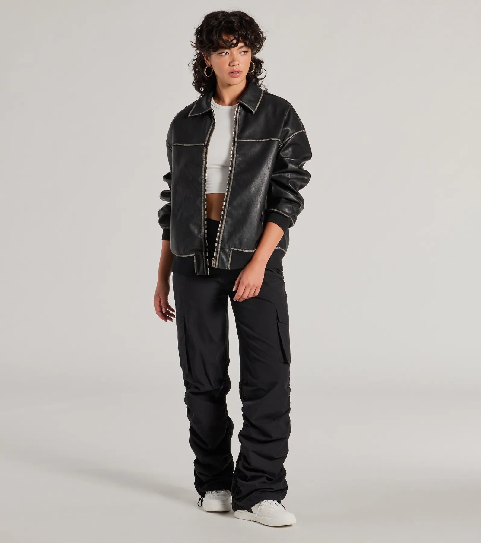 Special Promotion Good Vibes Era Mid-Rise Twill Cargo Pants