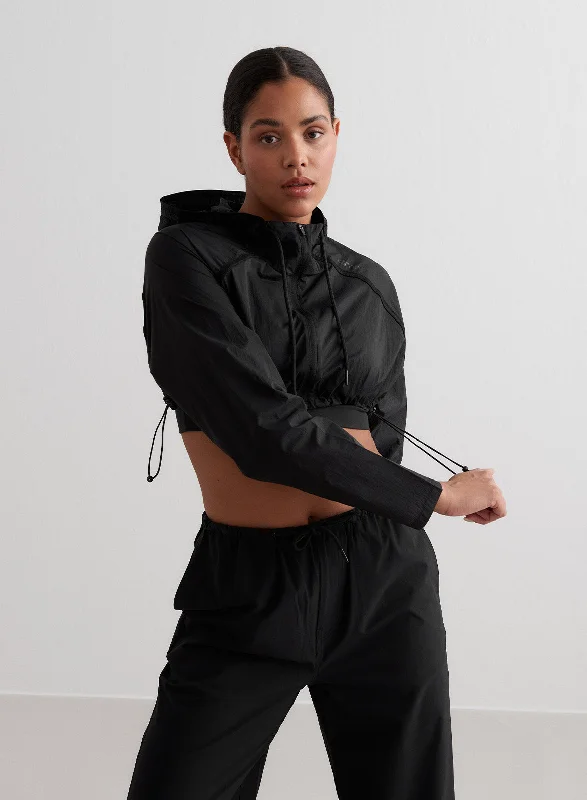 Weekend Savings Spectacular Black Cropped Jacket