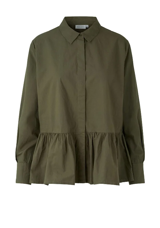 Shop Now Masai Idana Shirt, Olive Night