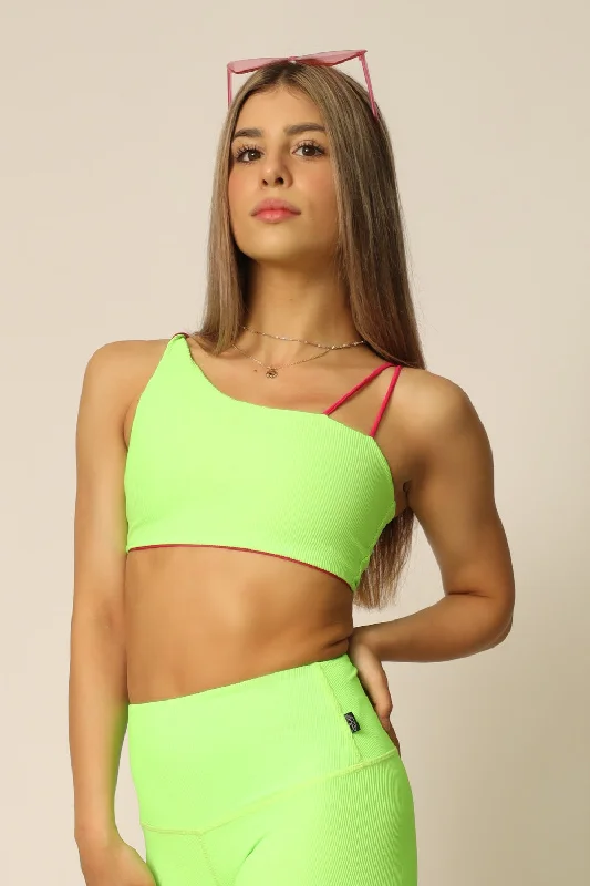 Weekend Discounts to Enjoy May Reversible Ribbed Crop - Tart - FINAL SALE