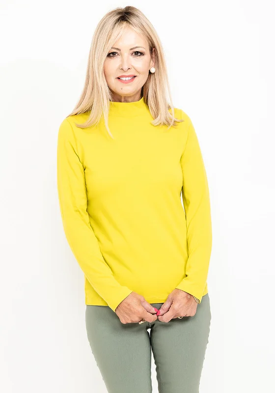 Your Weekend, Your Savings Dolcezza Long Sleeve Turtle Neck T-Shirt, Kiwi