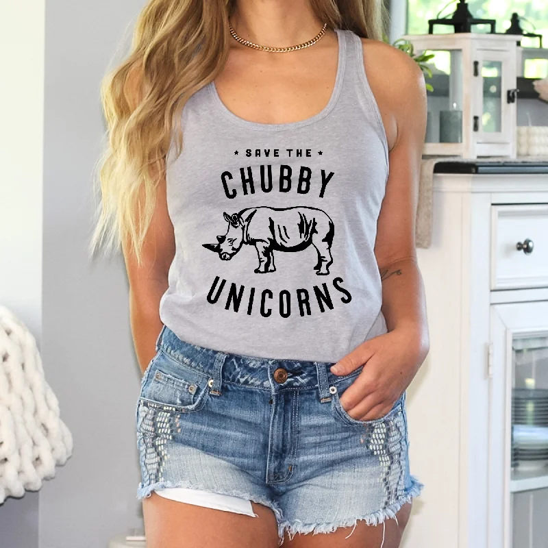 Special Offer Save The Chubby Unicorns Tank Top