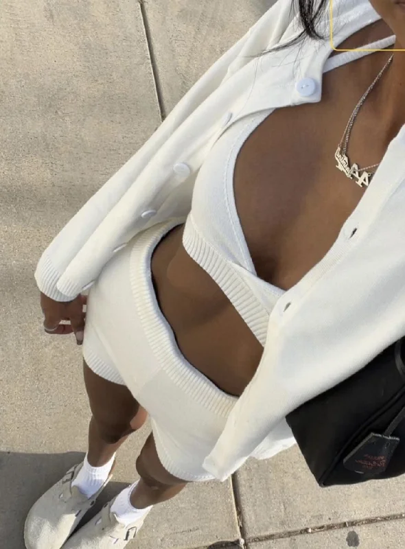 Act Now Selba Set White