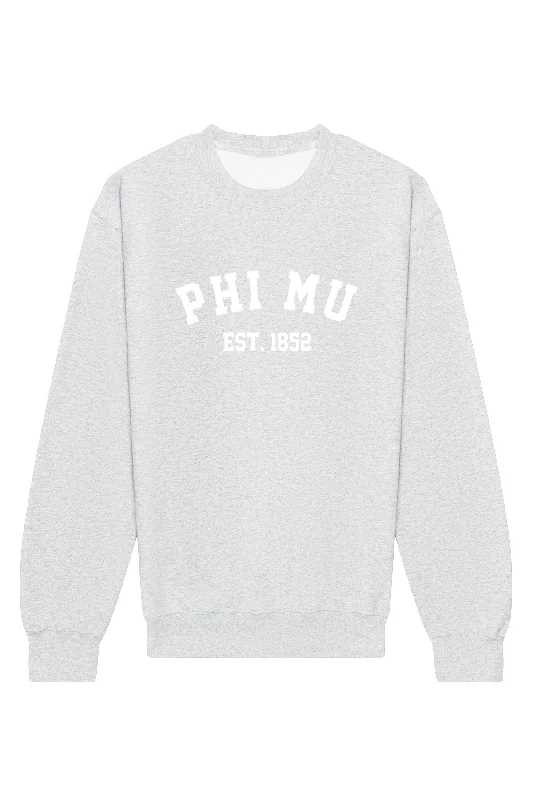 Discount Days Phi Mu Member Crewneck Sweatshirt