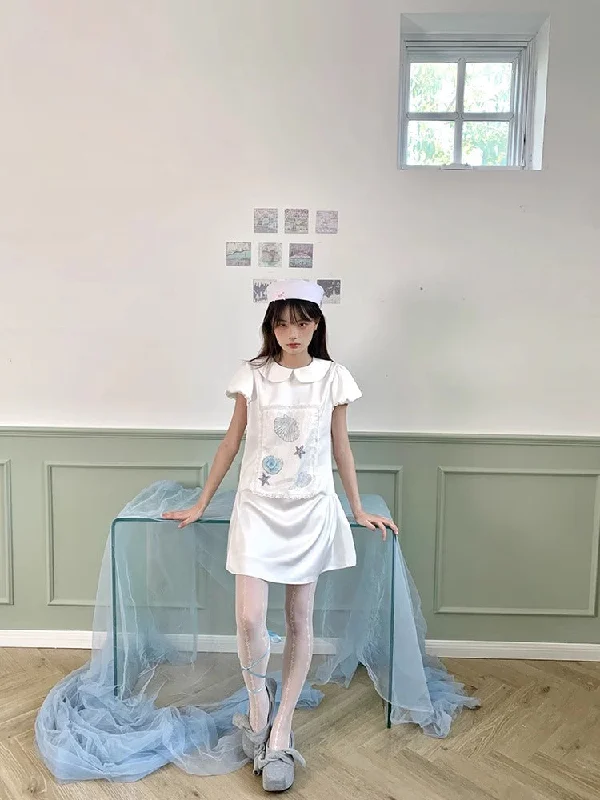 Limited Availability DOLL COLOR PRINT LOOSE DRESS [S0000008533]