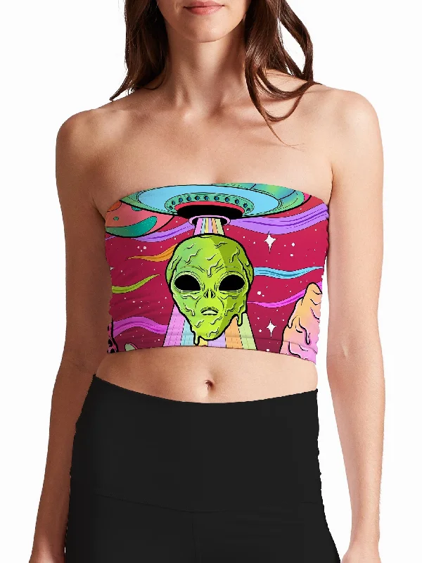 Savings Galore Neon Alien Invasion (Dusk) Tube Top