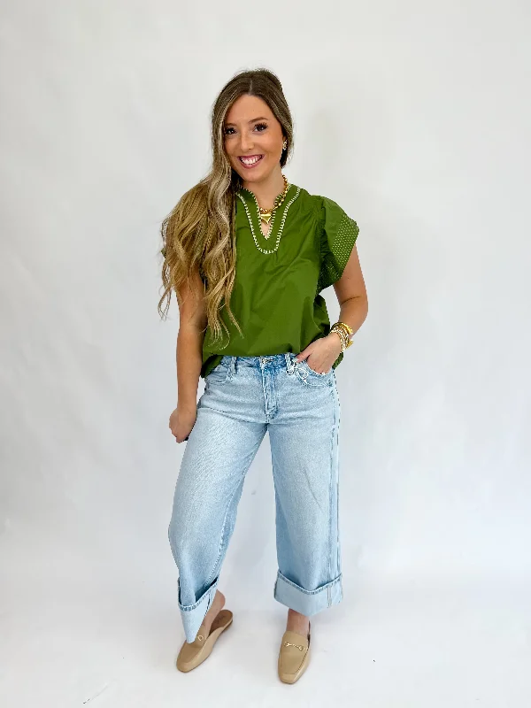 Year-End Sale Olive Grove Top