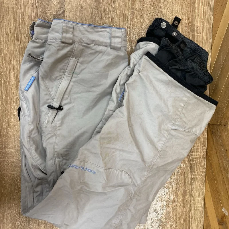 Price Meltdown Columbia - Convert Ski Pants: Light Grey-women-LG