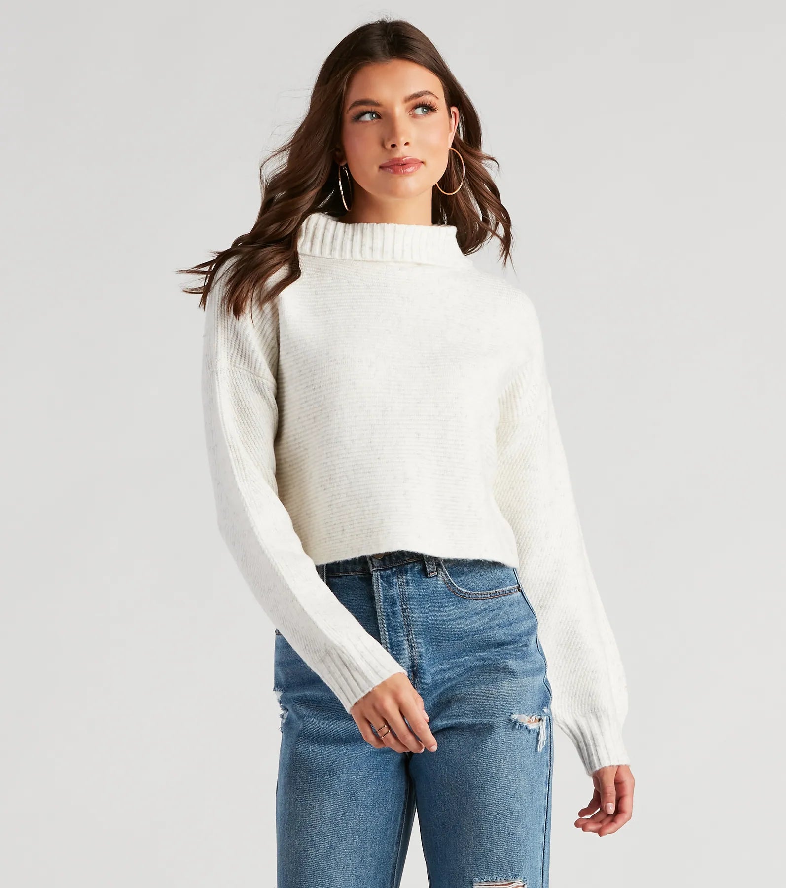 Weekend Specials to Indulge In Got It Covered Surplice Sweater