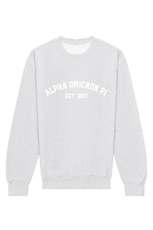 Members Only Alpha Omicron Pi Member Crewneck Sweatshirt