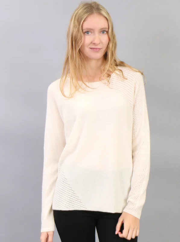Don't Miss Pointelle Accented Pullover