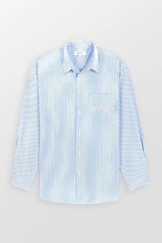 Big Deal Hotel Du Cap Cursive Oversized Shirt
