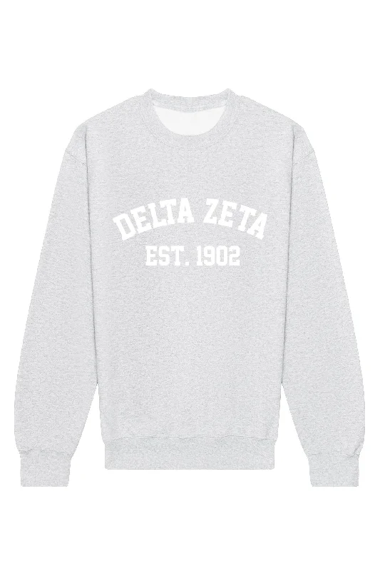 Deal Frenzy Delta Zeta Member Crewneck Sweatshirt