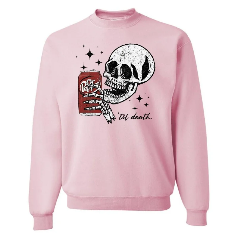 Markdown Madness 'Til Death Dr. Pepper' Crewneck Sweatshirt
