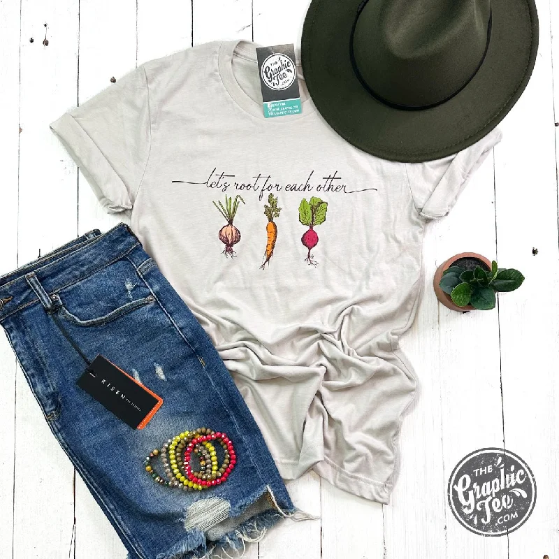 Sale Event Let's Root For Each Other Short Sleeve Tee