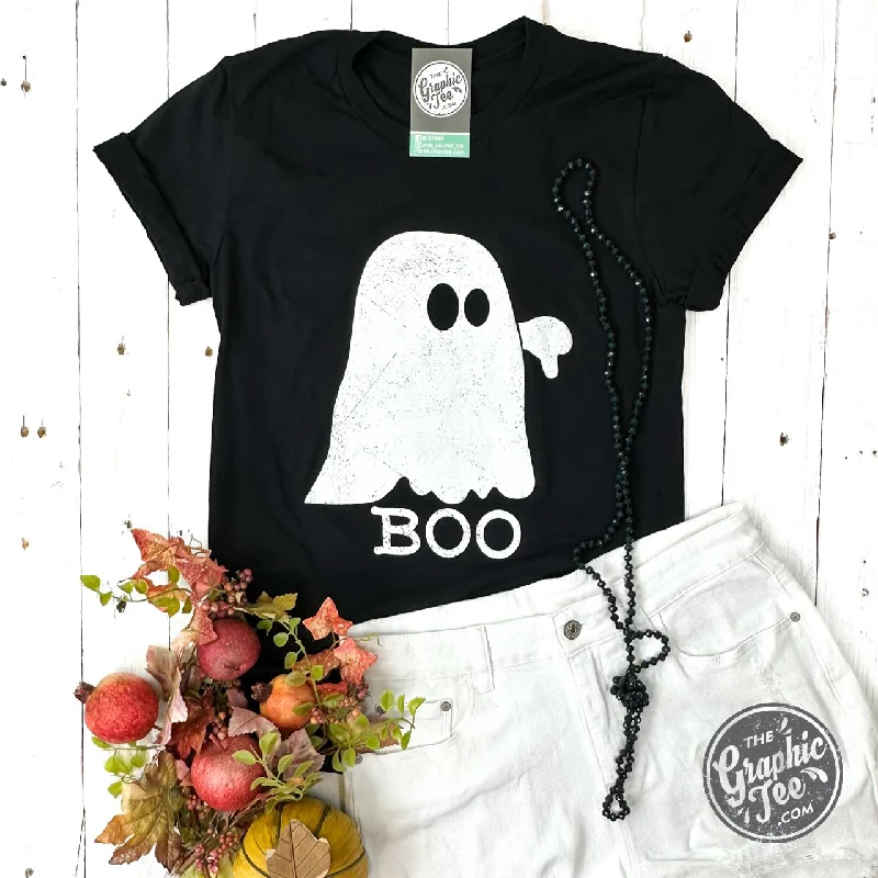 Deal Mania Boo Ghost Short Sleeve Tee
