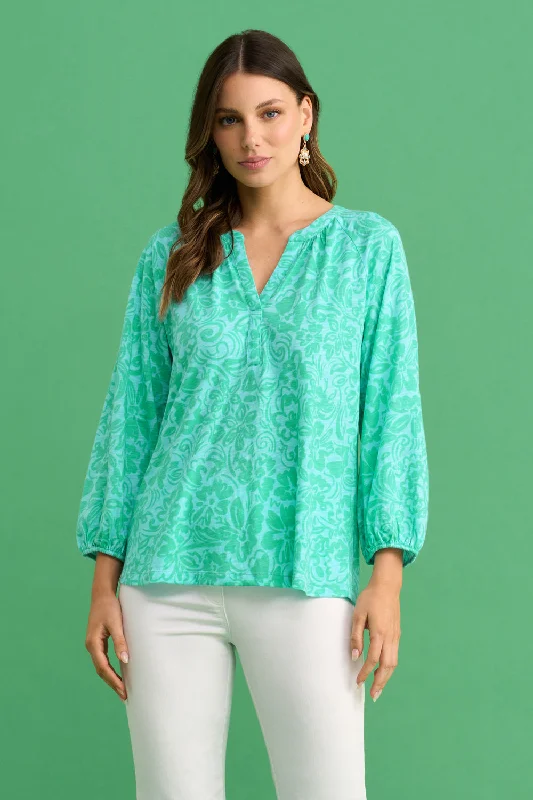 Lowest Price Printed Jersey Top - Floral Print