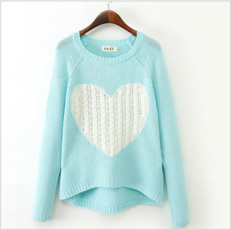 Today Only Cute sweetheart girl sweater,long sleeve sweater    S586