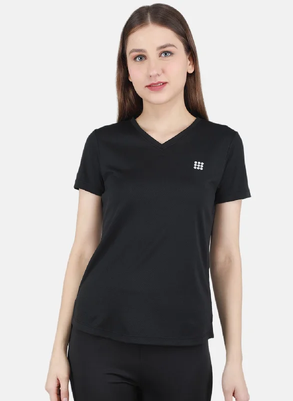 Unbeatable Deal Women Black Solid Top