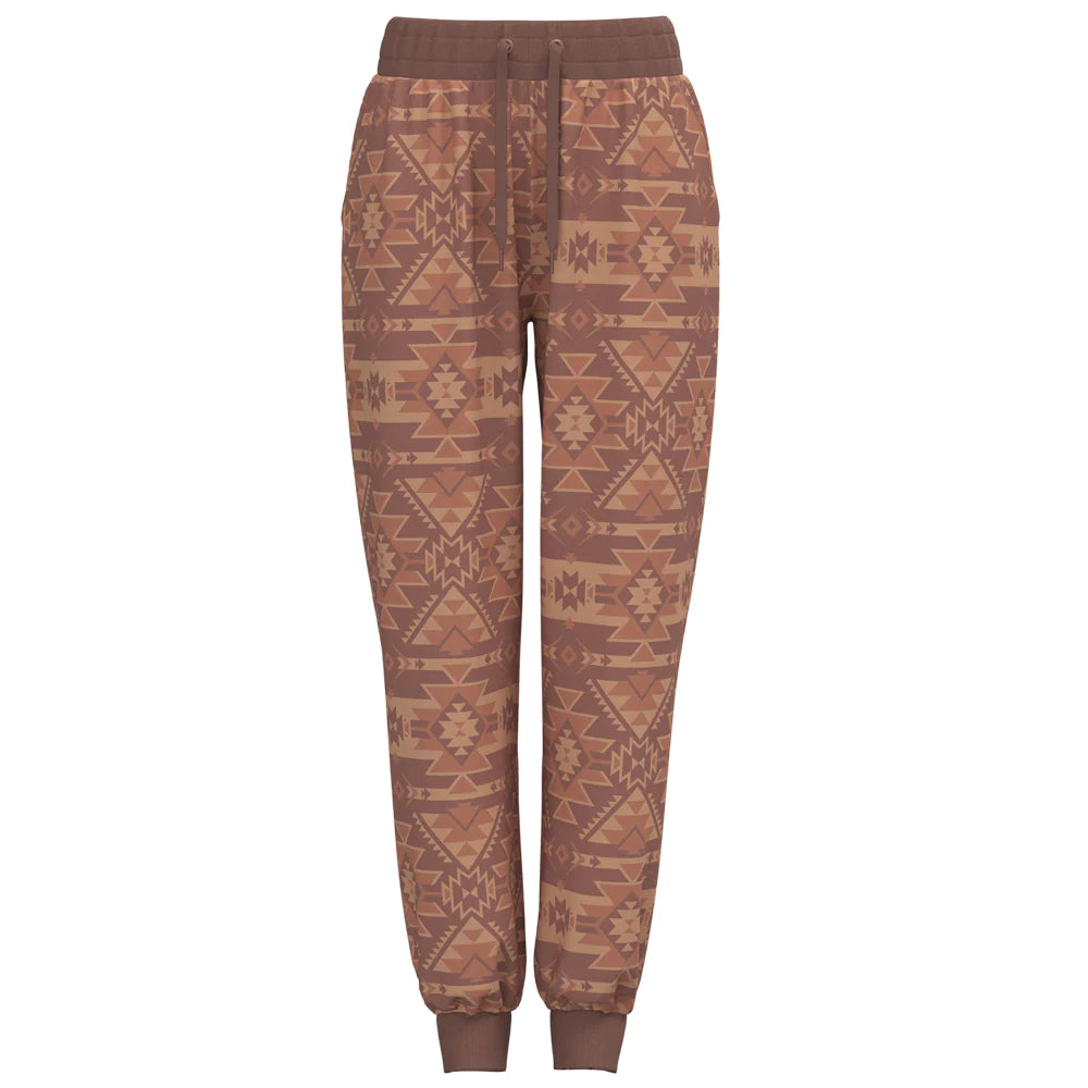 Online Only Hooey Ladies Telluride Aztec Joggers