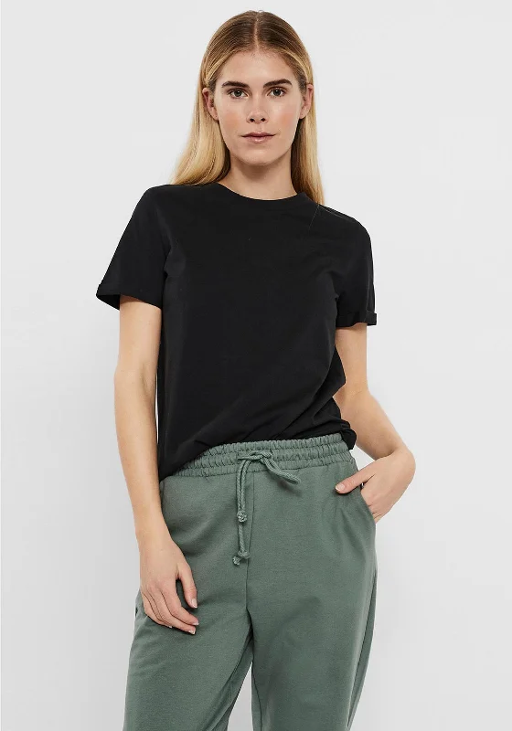 Value Deals Vero Moda Basic T-Shirt, Black