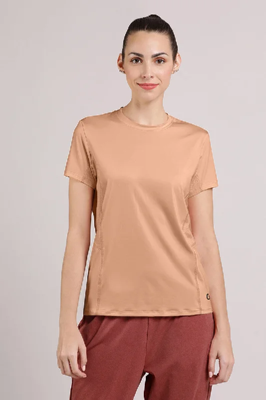 Special Buy Flaunt Workout Tee - Cafe Creme