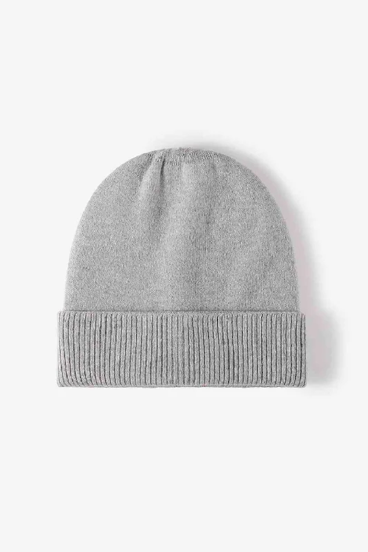 Price Cut Cuff Knitted Beanie