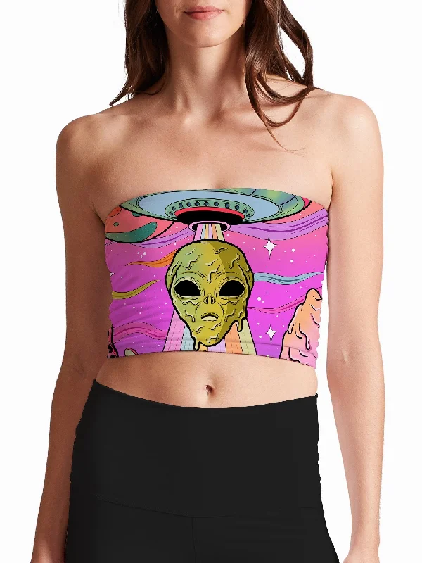 Price Cut Neon Alien Invasion (Dawn) Tube Top