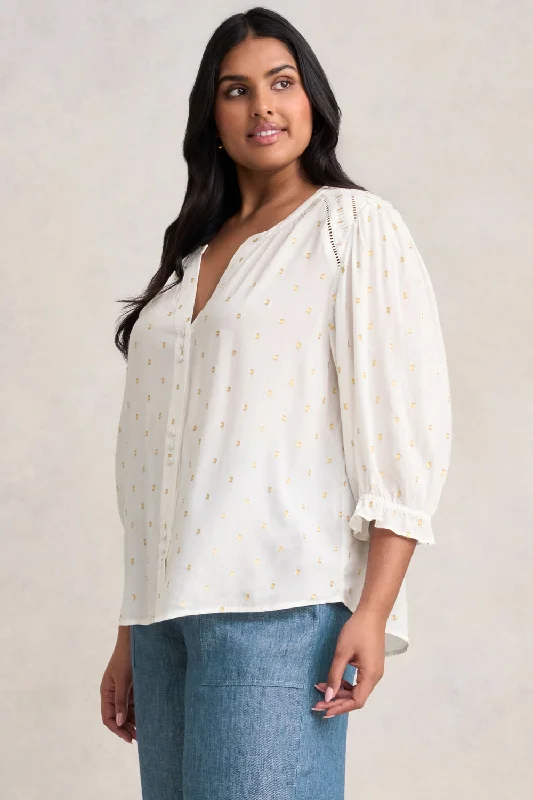 Price Smash Lurex Diamond Blouse