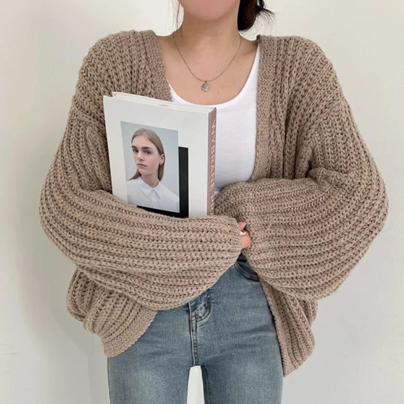 Daily Deals Vintage Lantern Sleeve Women Sweater Casual Tops Coat Chic Sweater S2504 Daily Deals Vintage Lantern Sleeve Women Sweater Casual Tops Coat Chic Sweater S2504