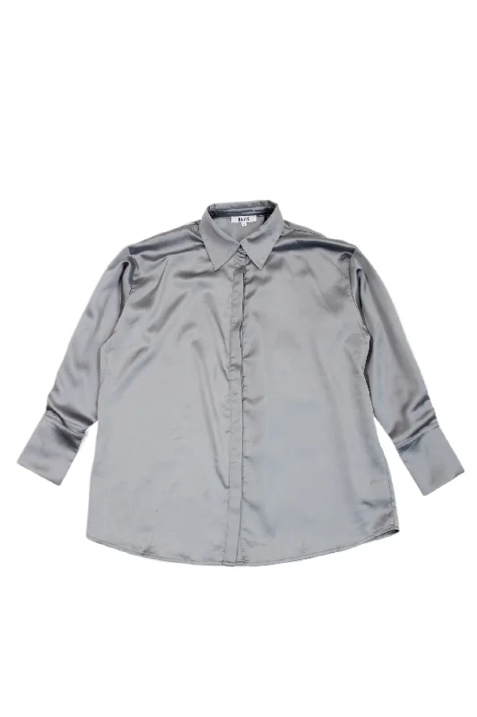 Final Markdown Dazie - Satin Button Down