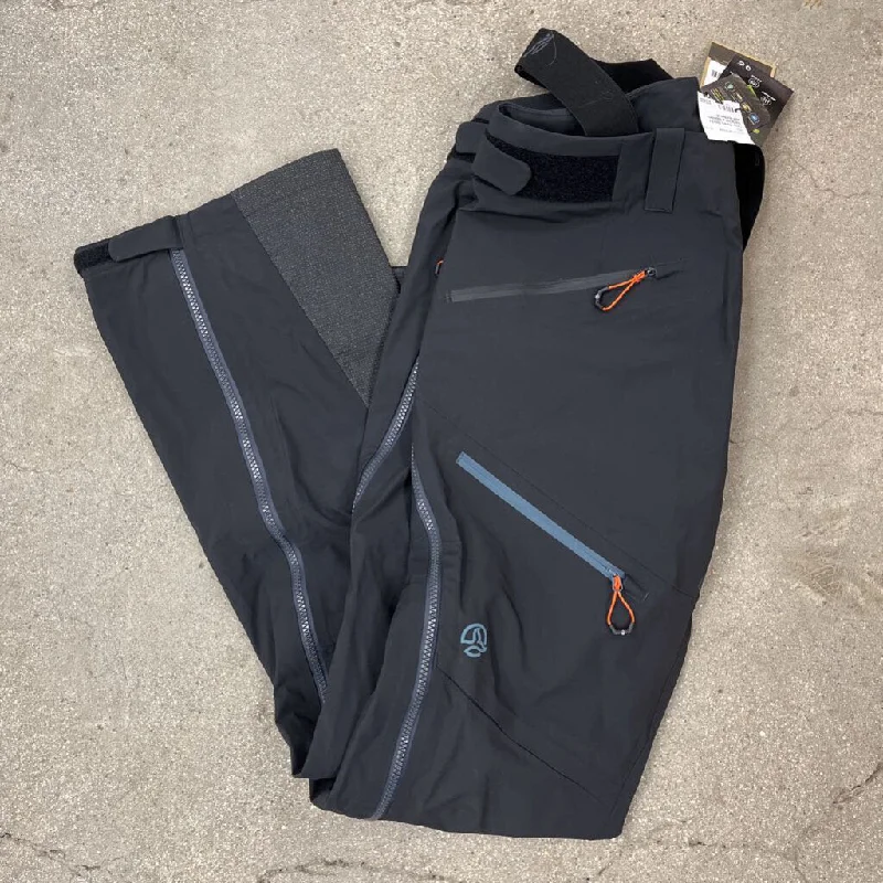 Grand Opening Sale Ternua - Women's Alpine Pro Shell Ski Pant w. Suspenders - MSRP $554: Black-women-LG